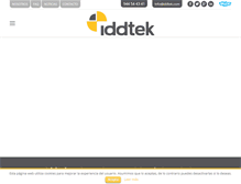 Tablet Screenshot of iddtek.com